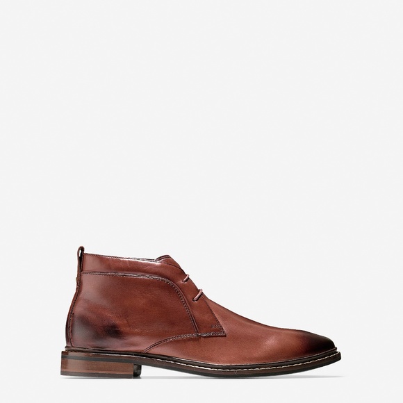 Cole Haan Graydon Boots Brown Men's 8 - Picture 2 of 5